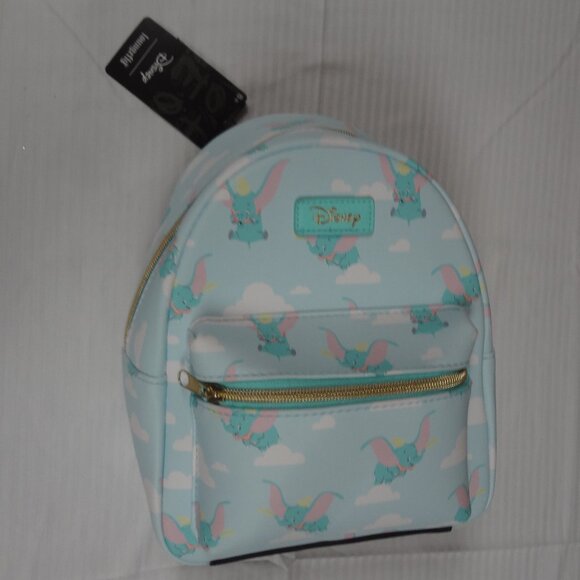 LOUNGEFLY Disney Dumbo Flying Clouds Mini Backpack NWT Disney Dumbo Flying Clouds Mini Backpack - Loungefly | eBay main image 2